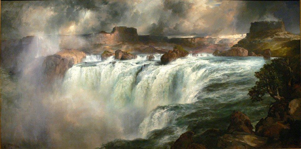Thomas Moran Shoshone Falls on the Snake River